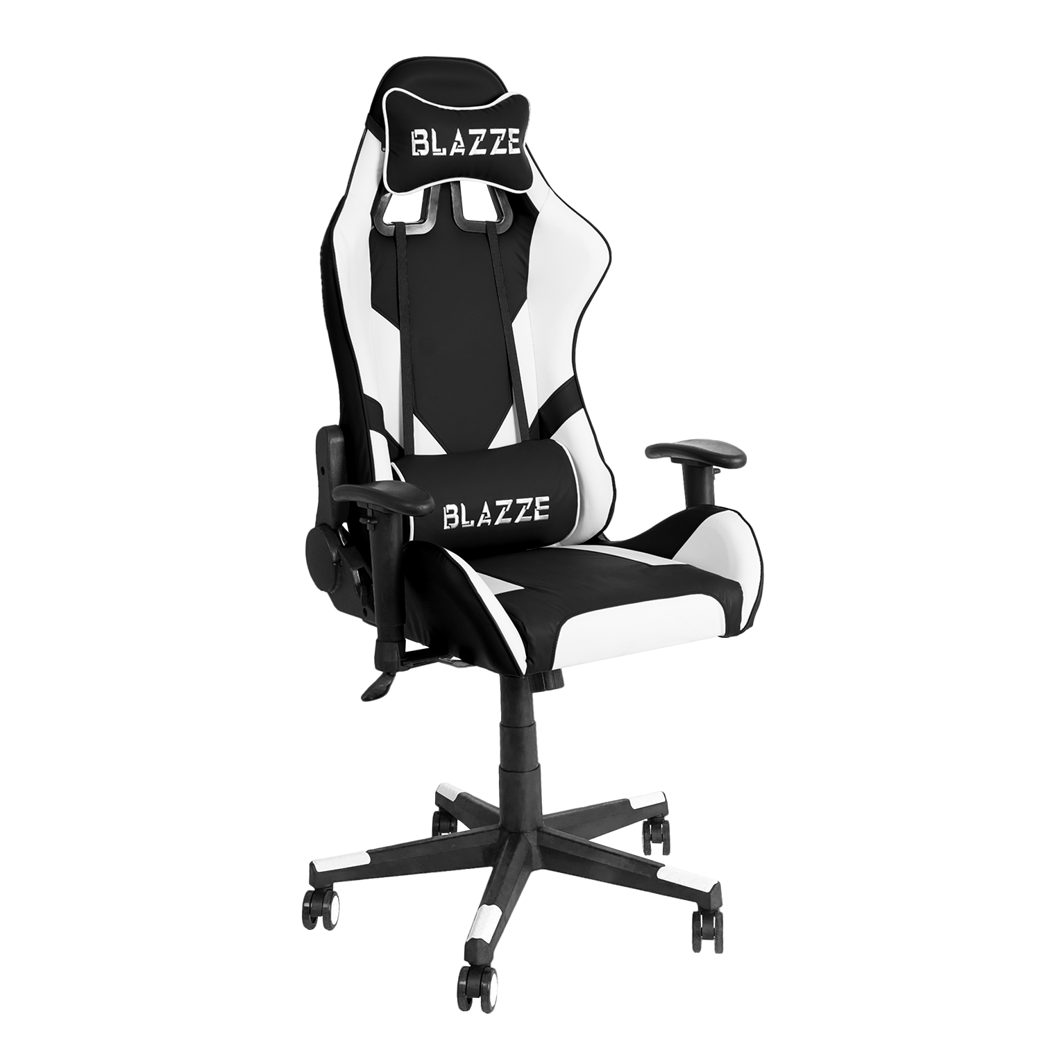 Imagen 2 del producto Silla Gamer Blazze Éxodo, reclinable 180°, masajeador lumbar brazos 2D, negro