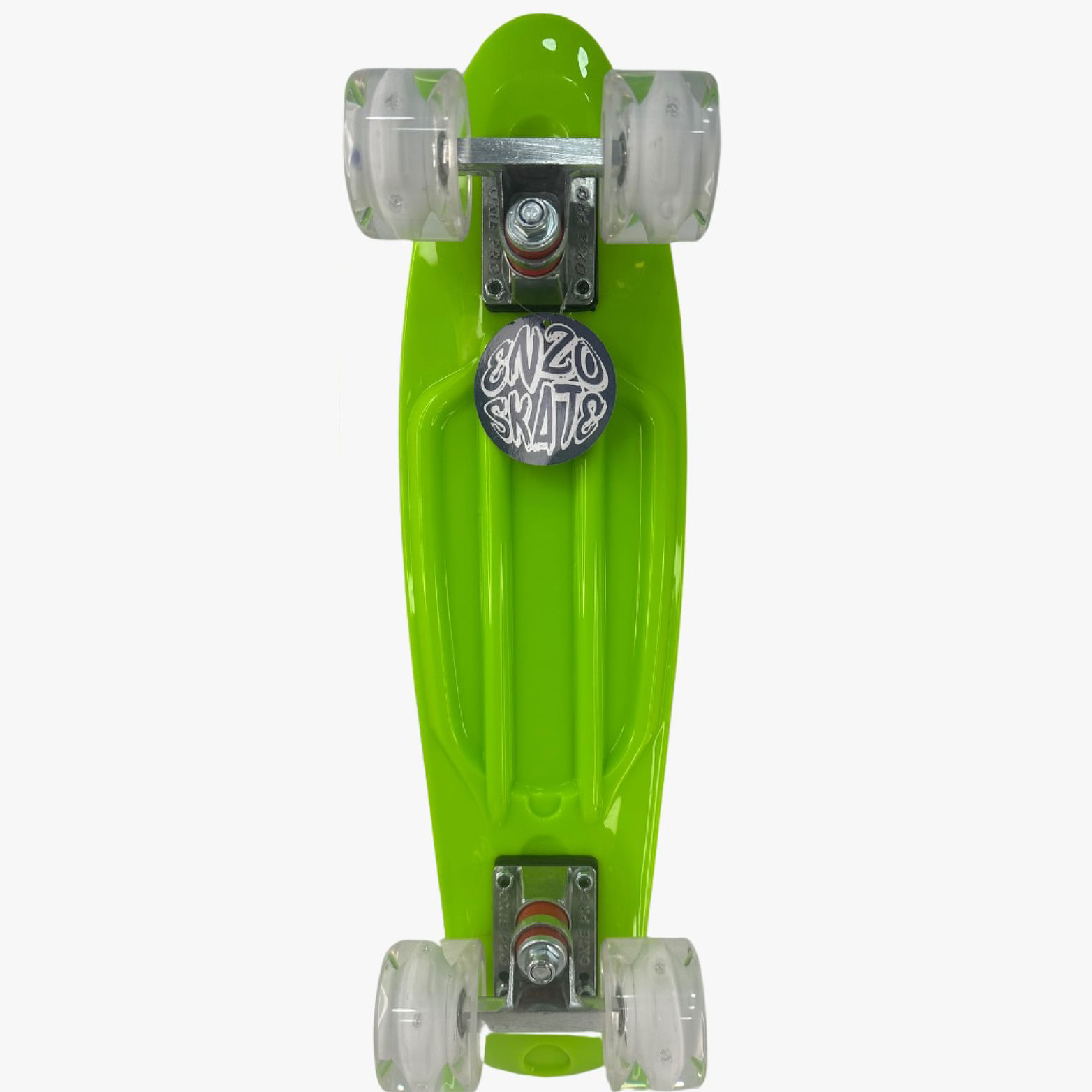 Imagen 2 del producto Oxie Pro Skateboard Enzo Penny con luces LED y mochila incluida, verde
