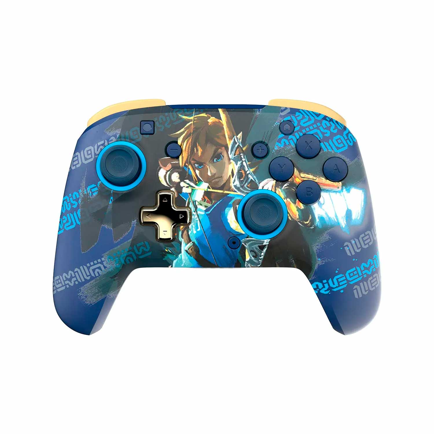 Mando PDP Wireless Zelda, Rematch Glow Link, Switch inalámbrico, azul