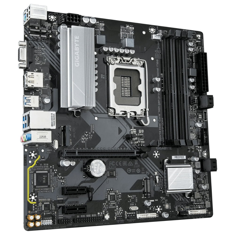 Imagen 2 del producto Placa madre Gigabyte B760M D3HP LGA1700, DDR4 Matx, 128GB, negro