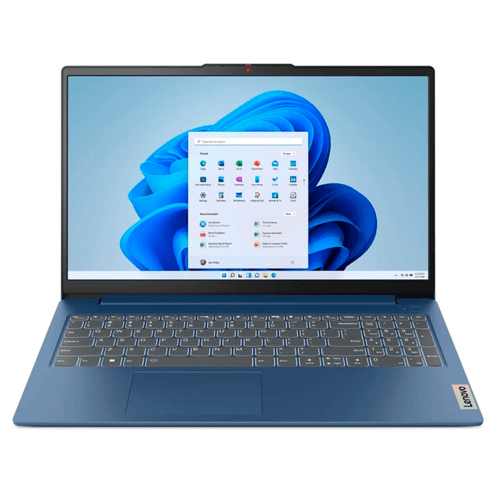Laptop Lenovo IdeaPad Slim 3 15IAH8, Intel Core i5-12450H, 8GB RAM, 512GB, 15.6", FreeDOS, azul