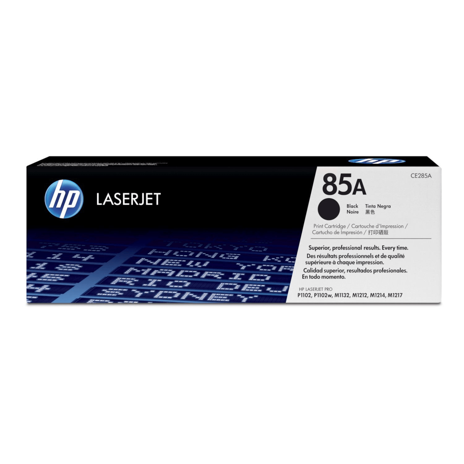 Imagen 1 del producto Tóner HP 85A CE285A, rinde 1600 páginas, negro