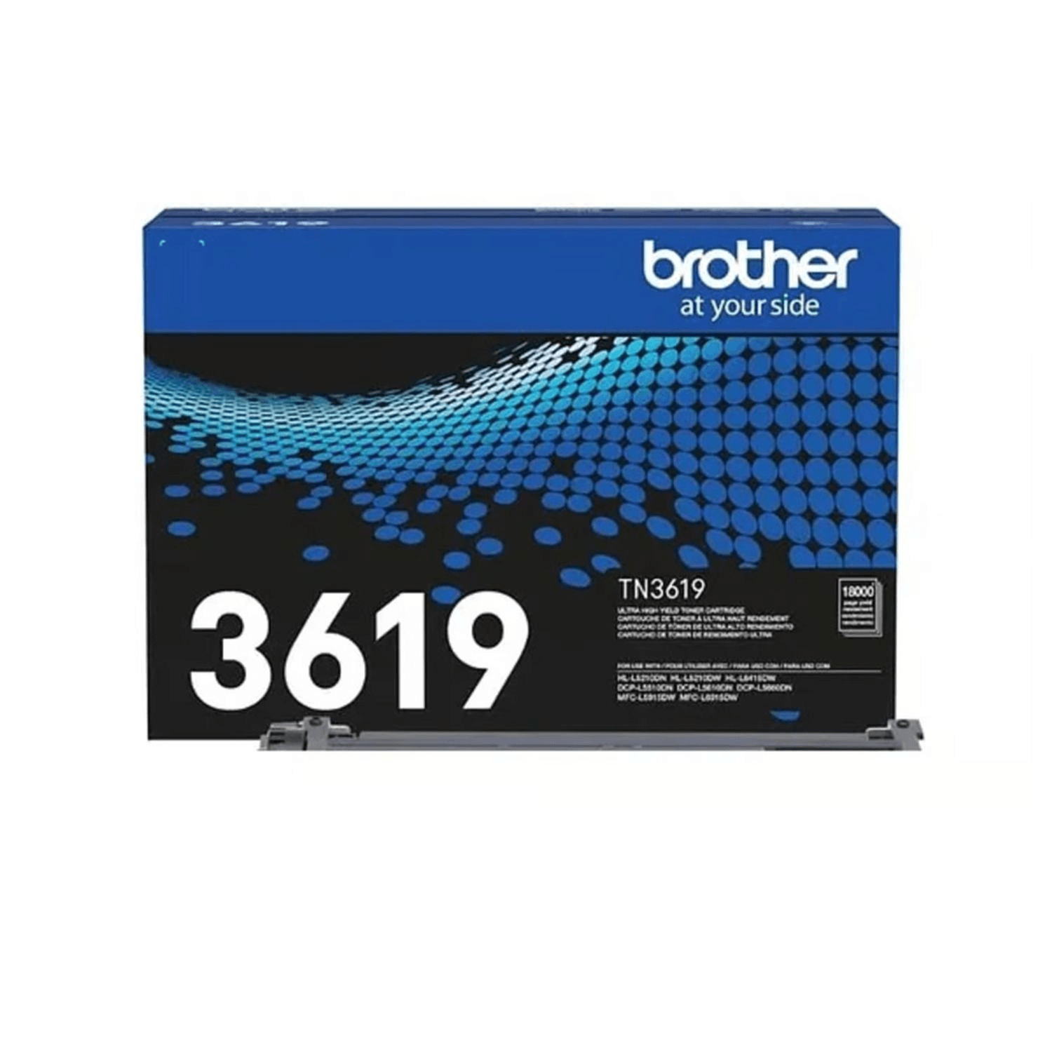 Imagen 2 del producto Tóner Brother TN-3619, rinde 18000 páginas, negro