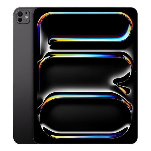 iPad Pro 13" (7ma Gen) 256GB, 8GB RAM, cámara principal 12MP y frontal 12MP, 38.99 Wh, Chip M4, negro