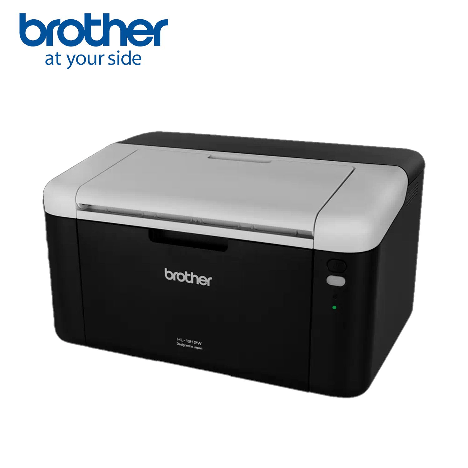 Imagen 2 del producto Impresora Brother láser HL-1212W, monocromática, inalámbrica, Wi-Fi, USB, 2400 x 600 dpi, negro