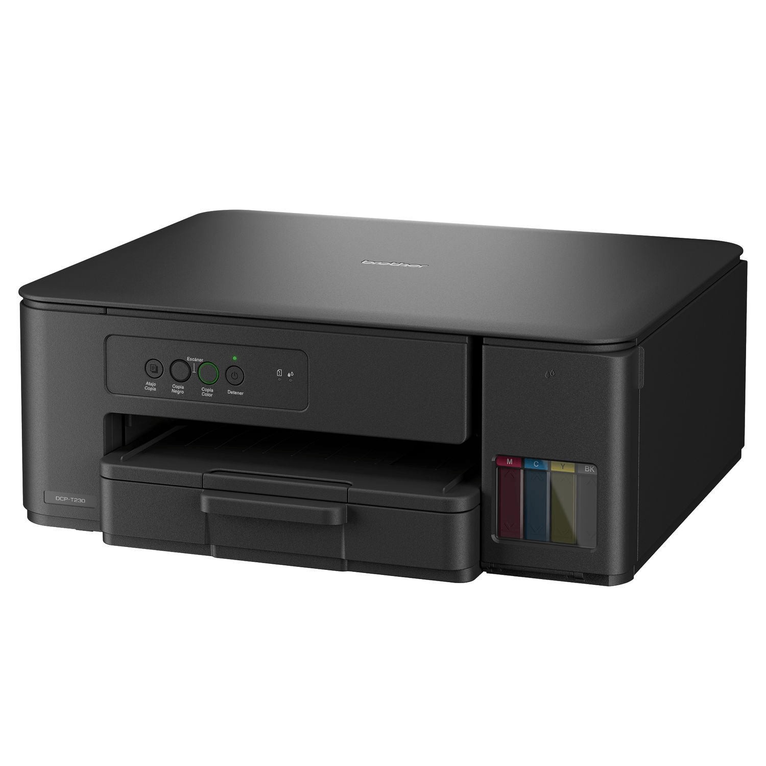 Imagen 2 del producto Impresora multifuncional Brother DCP-T230, inyección de tinta, alámbrica, con tanques recargables
