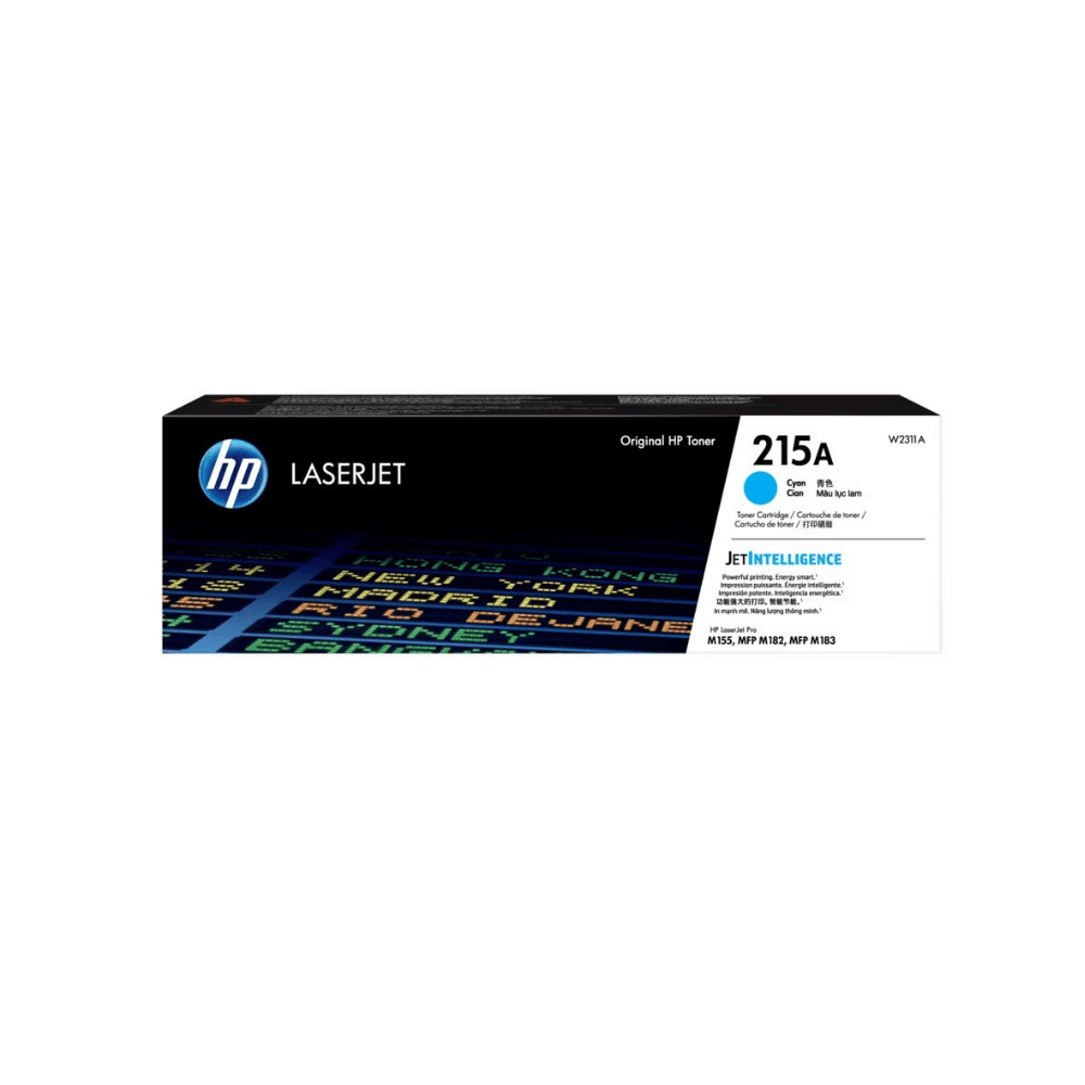 Imagen 1 del producto Tóner HP 215A, compatible con M255, M282, rinde 850 páginas, cyan - W2311A