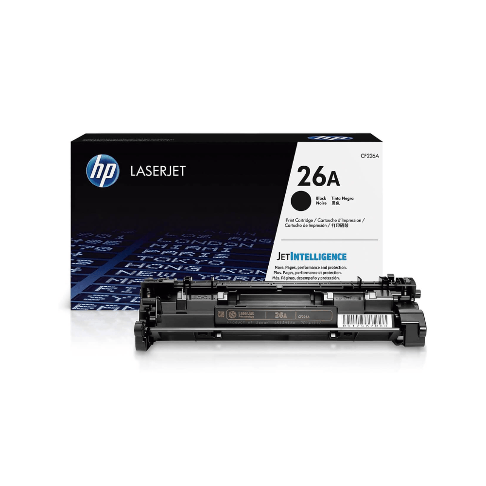 Imagen 2 del producto Tóner HP 26A, compatible con Pro M402 series, Pro MFP M426, rinde 3100 páginas, negro - CF226A