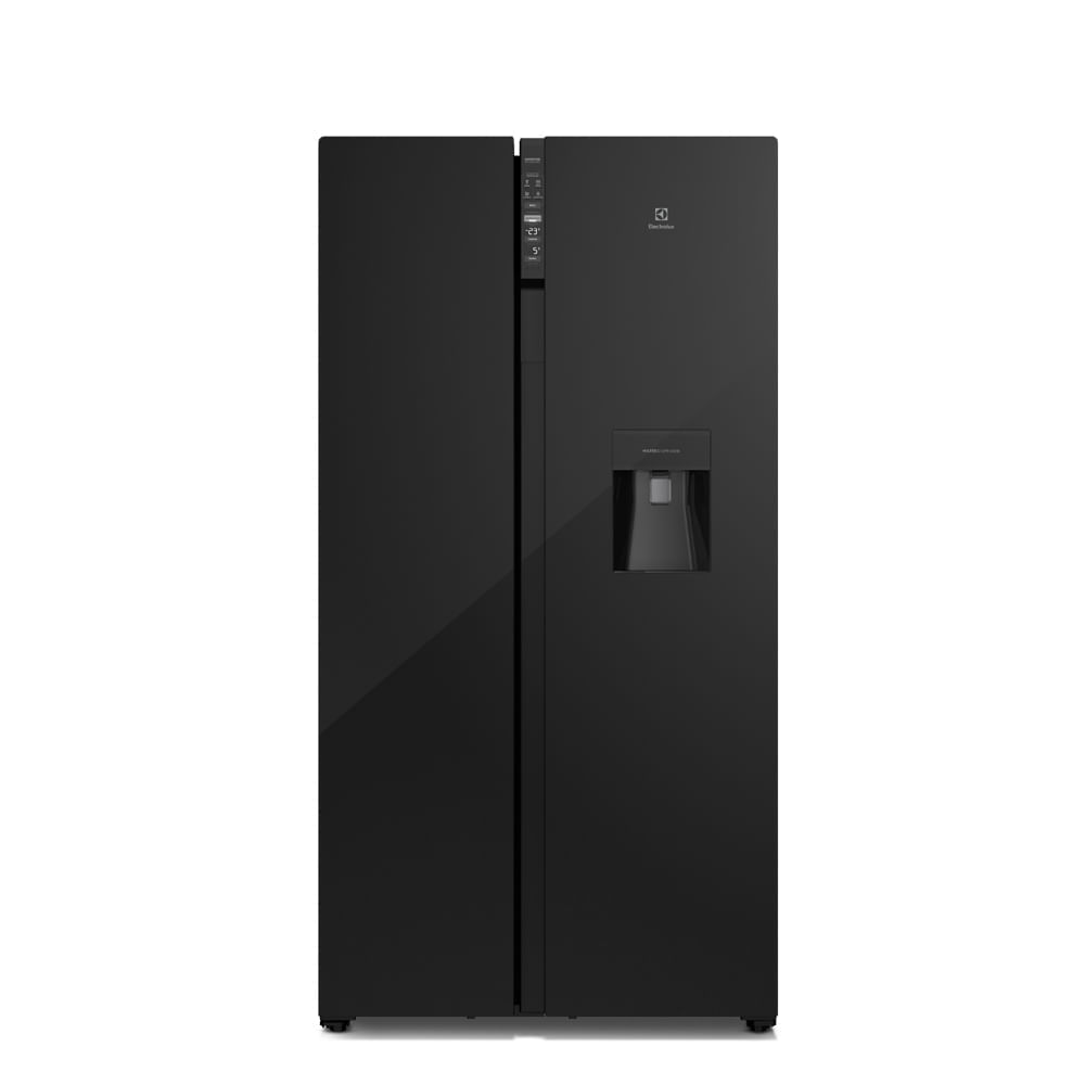 Refrigerador No Frost Electrolux, Side By Side Inverter, 522 litros, ERSB54N2WXB, negro