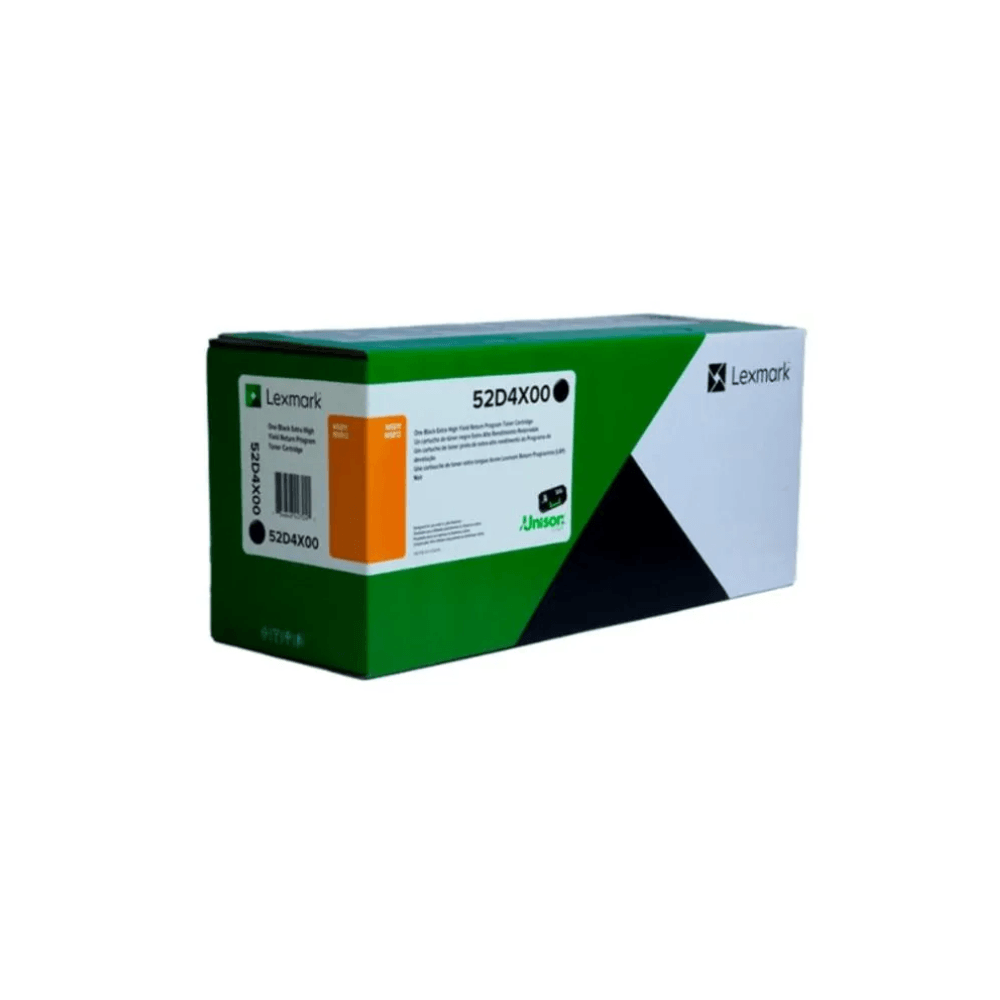 Tóner Lexmark 52D4X00, compatible con MS812de, MS812dn, rinde 45000, negro