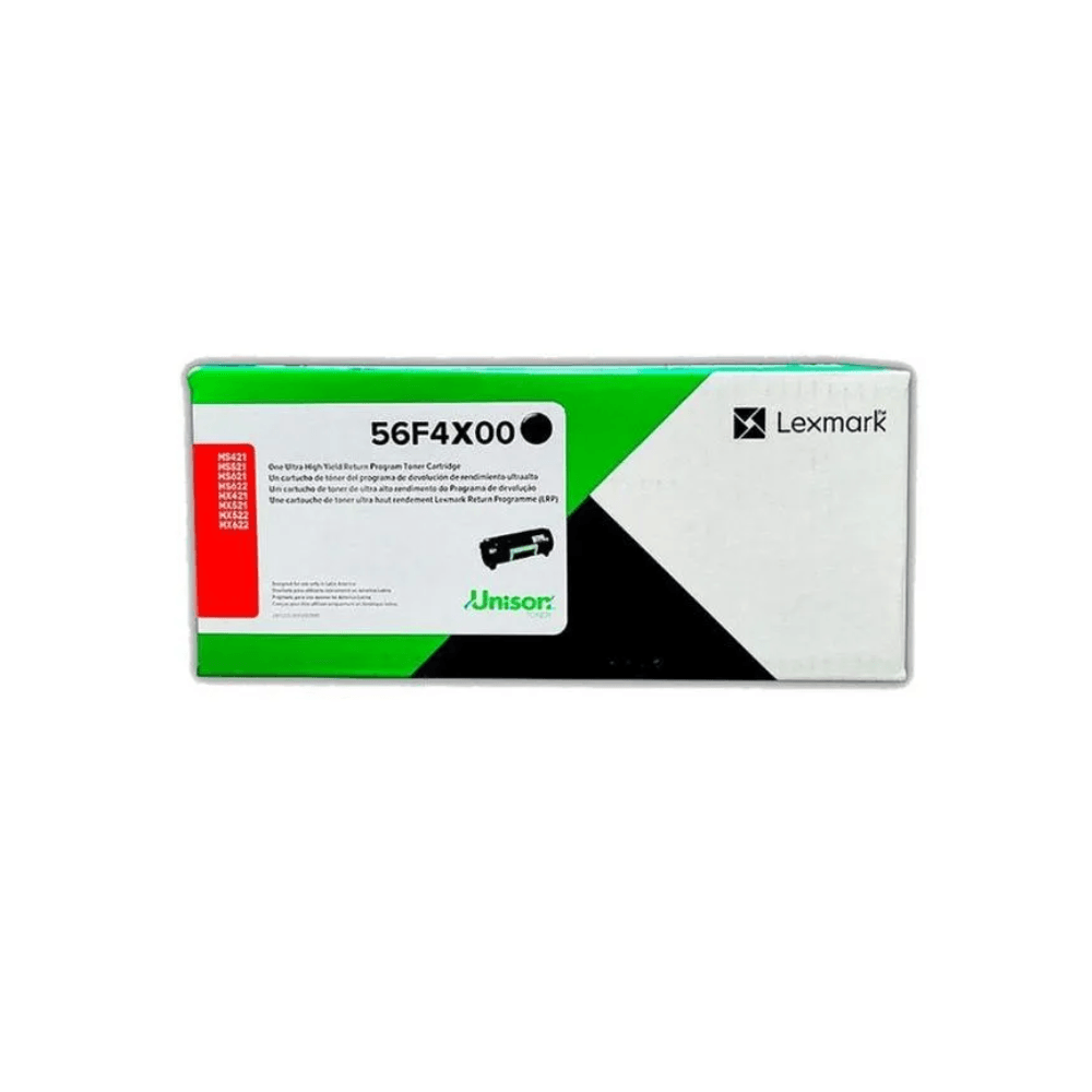 Imagen 2 del producto Tóner Lexmark 56F4X00, compatible con MS321, MS421, MS521, MS621, MS622, rinde 20000, negro