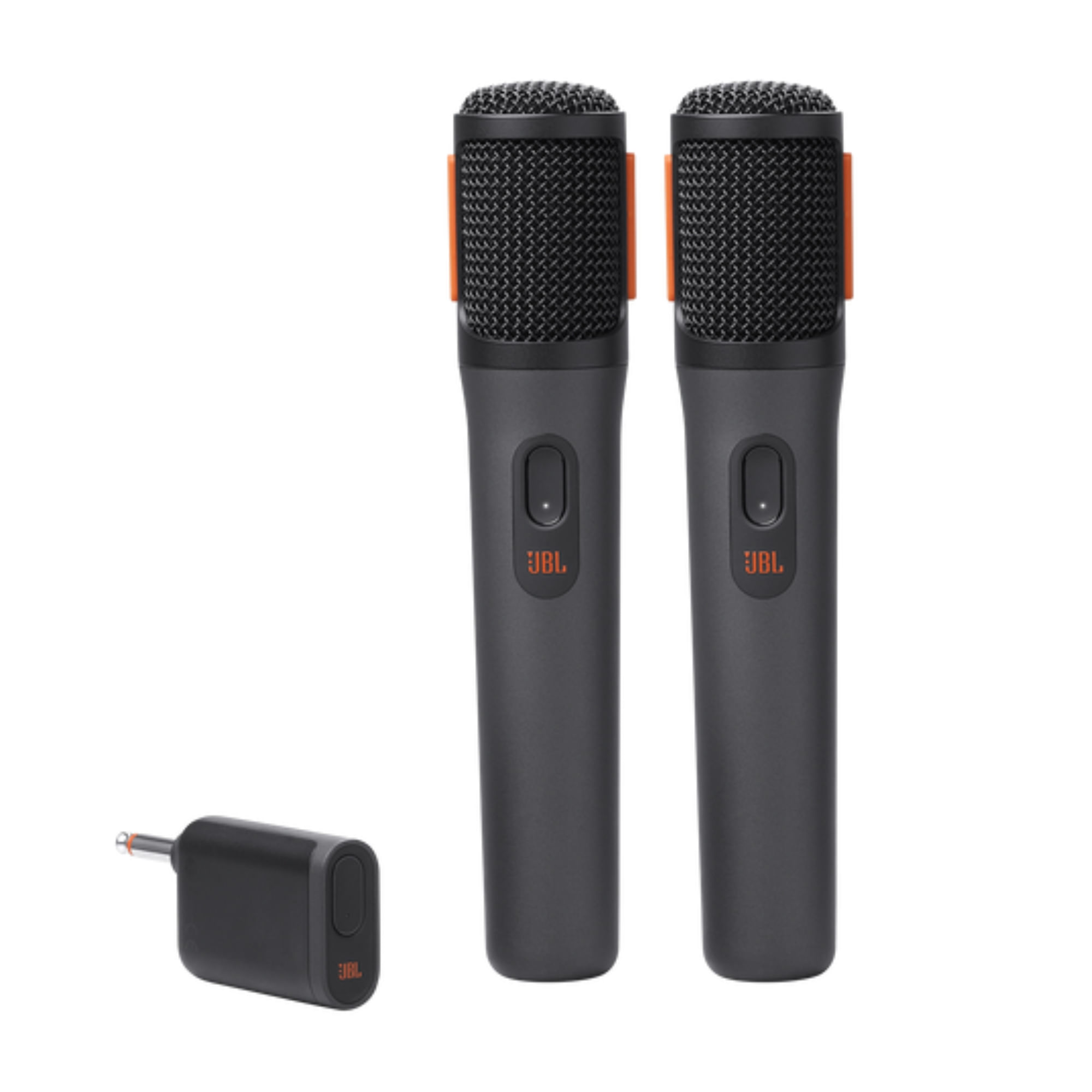 Pack 2 micrófonos JBL PartyBox Wireless, 20 horas, negro