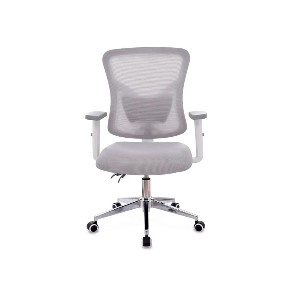 Imagen 2 del producto Silla de oficina Ofideas ergonómica Fone Ultra gerente, reclinable, gris