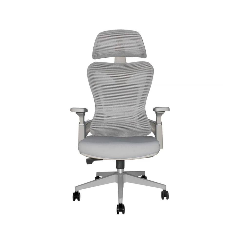 Imagen 2 del producto Silla de oficina Ofideas ergonómica Biox Premium, capacidad de carga máxima 125 kg, gris