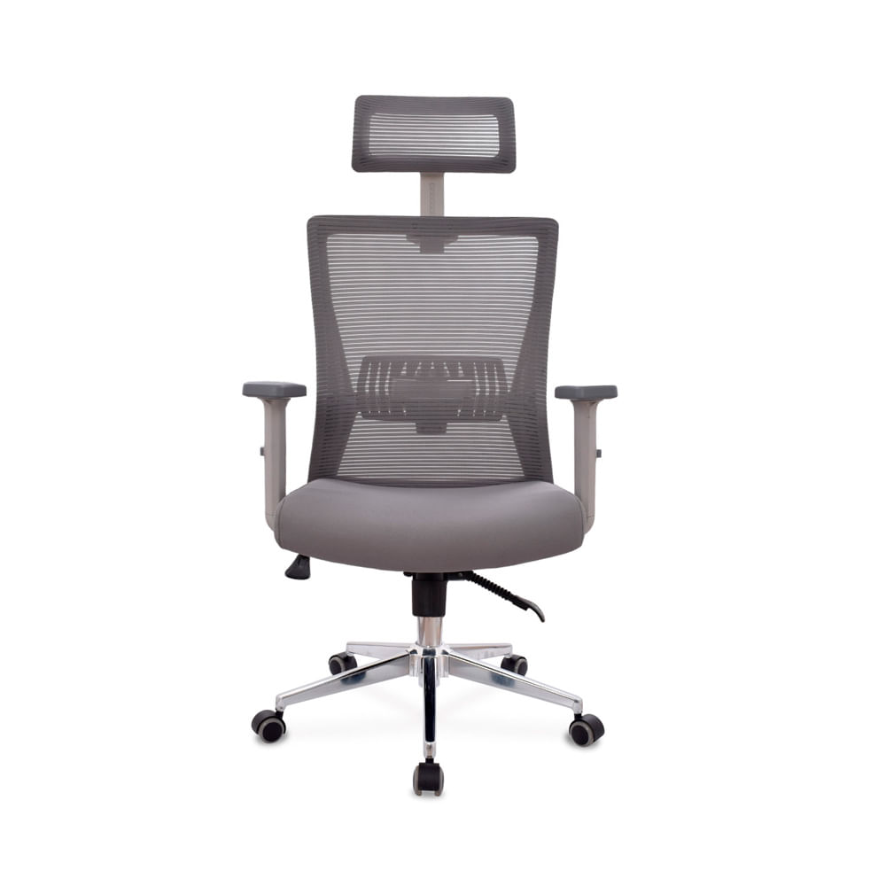 Imagen 2 del producto Silla de oficina Ofideas ergonómica presidente Ken, capacidad de carga máxima150 kg, mecanismo Lab, gris