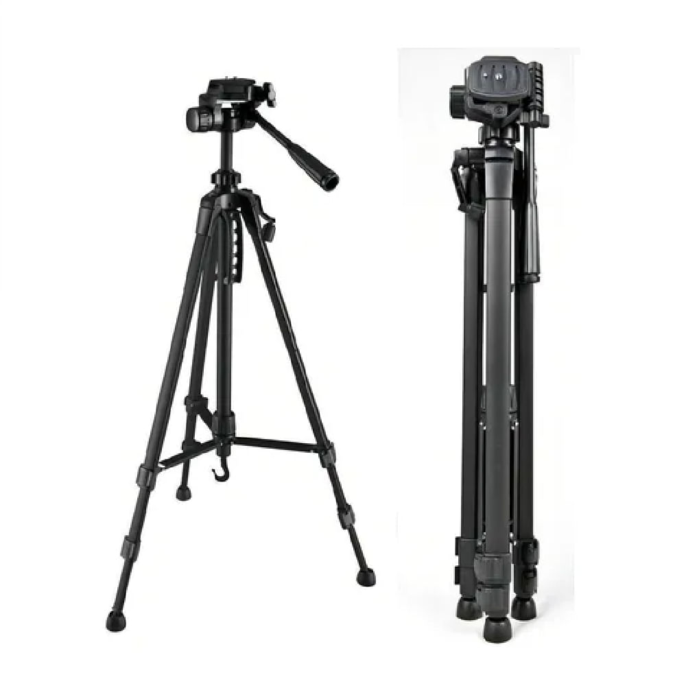 Imagen 2 del producto Trípode Weifeng WT-3540, portátil para cámaras y celulares, negro