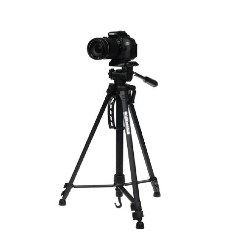 Trípode Weifeng WT-3530, liviano para cámaras, negro