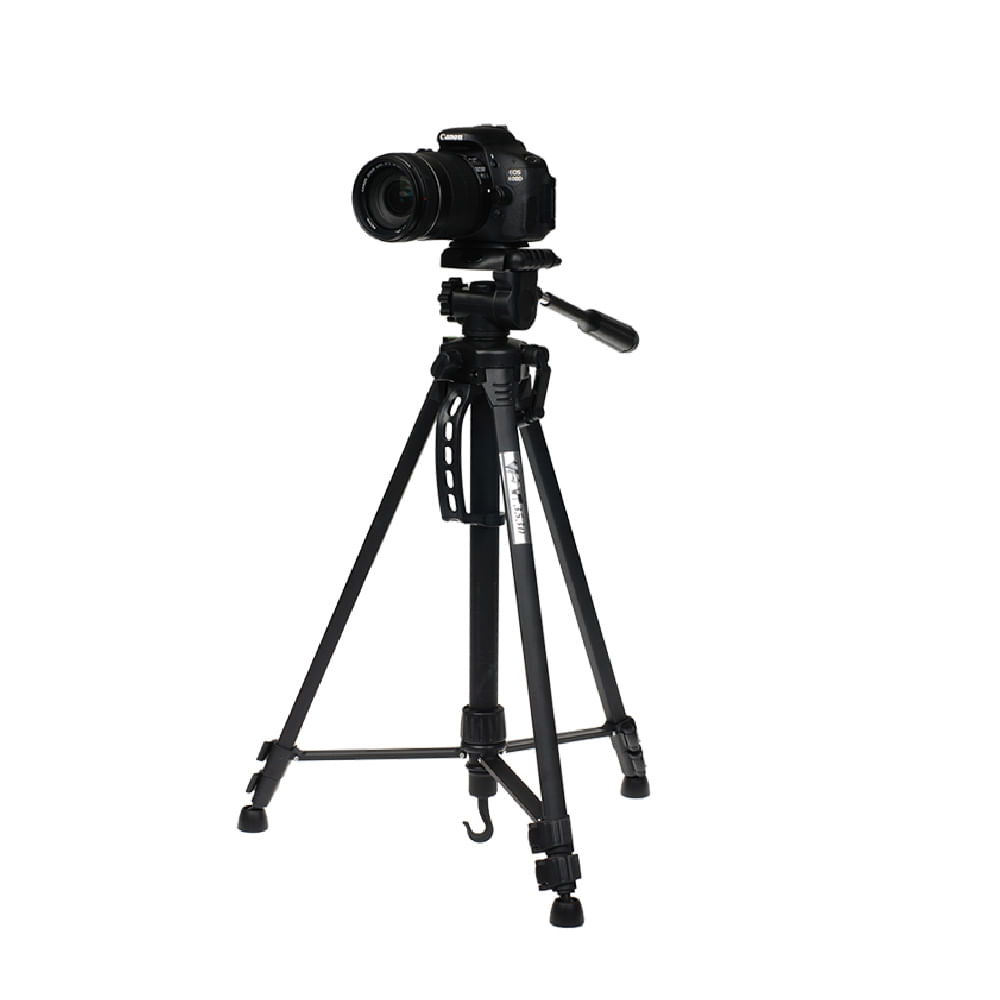 Trípode Weifeng WT-3530, liviano para cámaras, negro