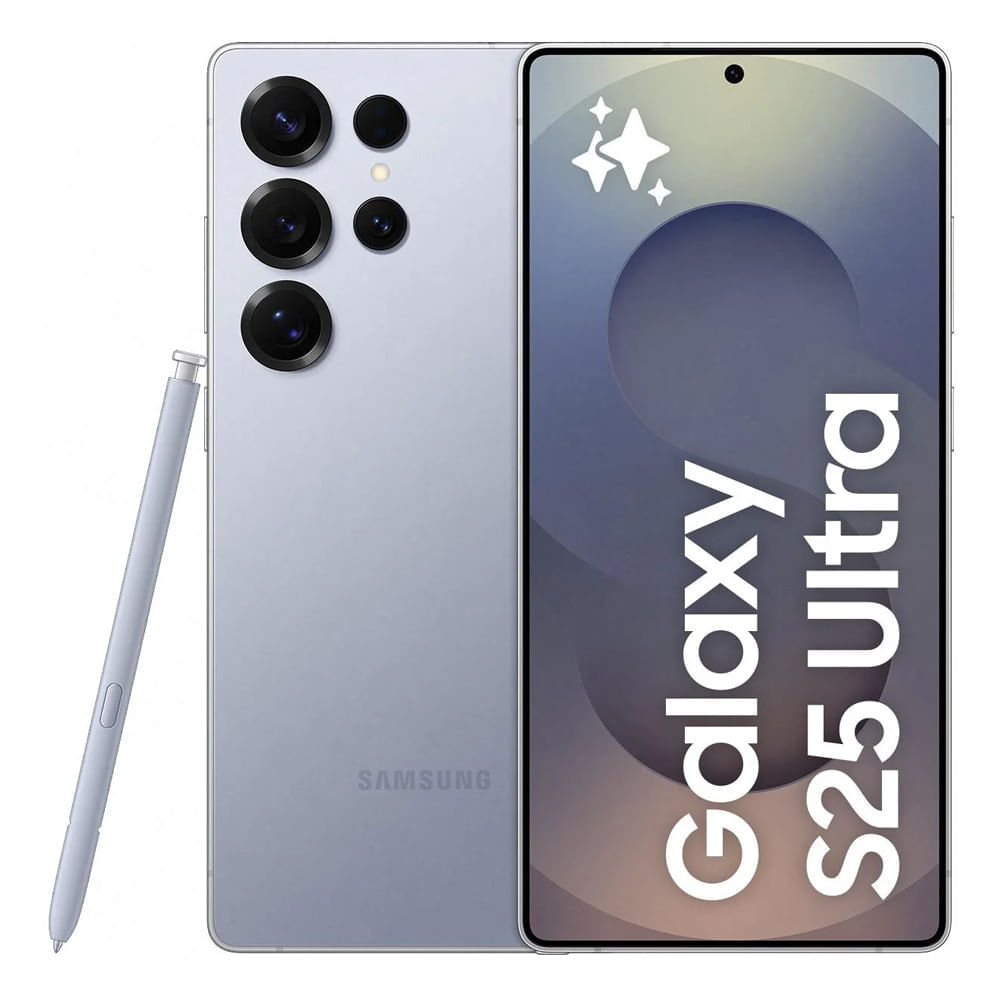 Celular Samsung Galaxy S25 Ultra&nbsp;5G 512GB, 12GB RAM, cámara principal 200MP + 50MP + 50MP + 10MP, frontal 12MP, 6.9'', celeste