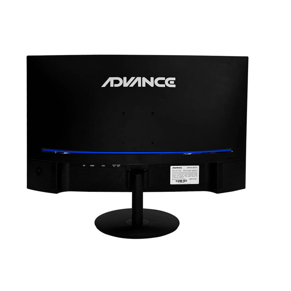 Imagen 2 del producto Monitor Curvo Advance ADV-2751S, 27"", VA, FHD, 100Hz, 1ms, HDMI, DisplayPort