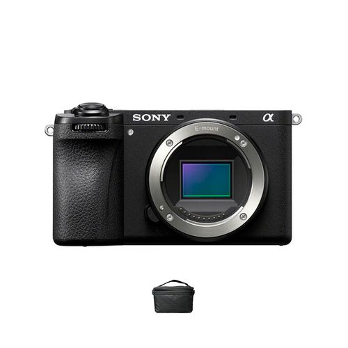 Cámara Sony A6700 Body (Solo Cuerpo) APS-C 26MP, 4K, IA avanzada + estuche