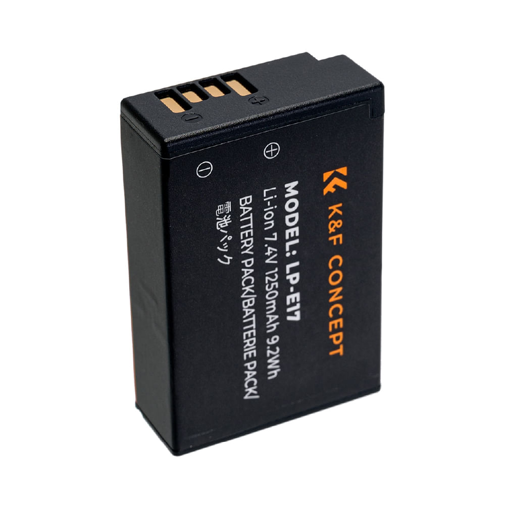 Imagen 2 del producto Batería para Canon LP-E17 K&F Concept KF28.0014V3, negro