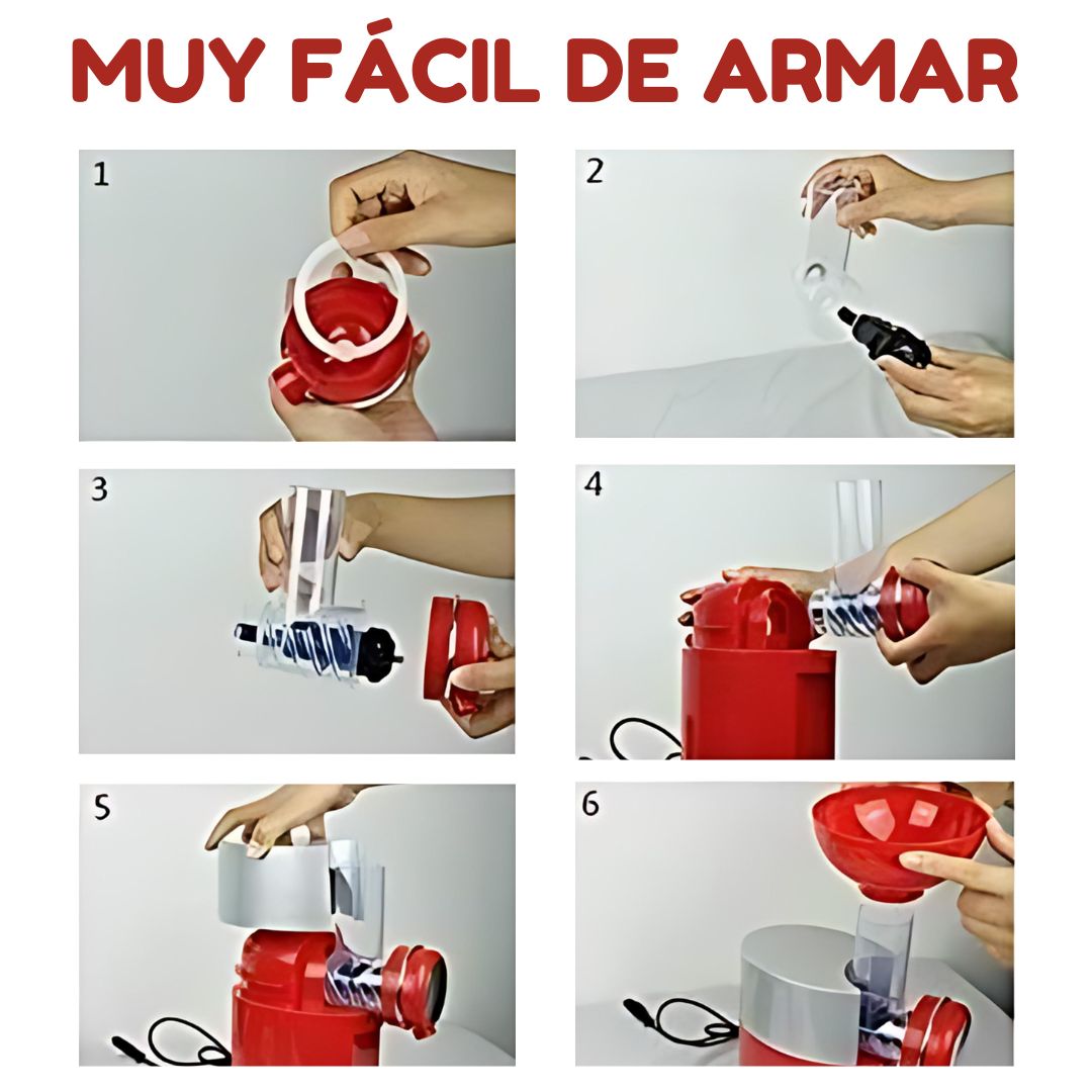 Imagen 2 del producto Máquina para hacer helado 200 W, capacidad 100 g, PVC, roja