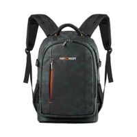 Mochila fotográfica K&F Concept KF13.119, diseño militar, negro