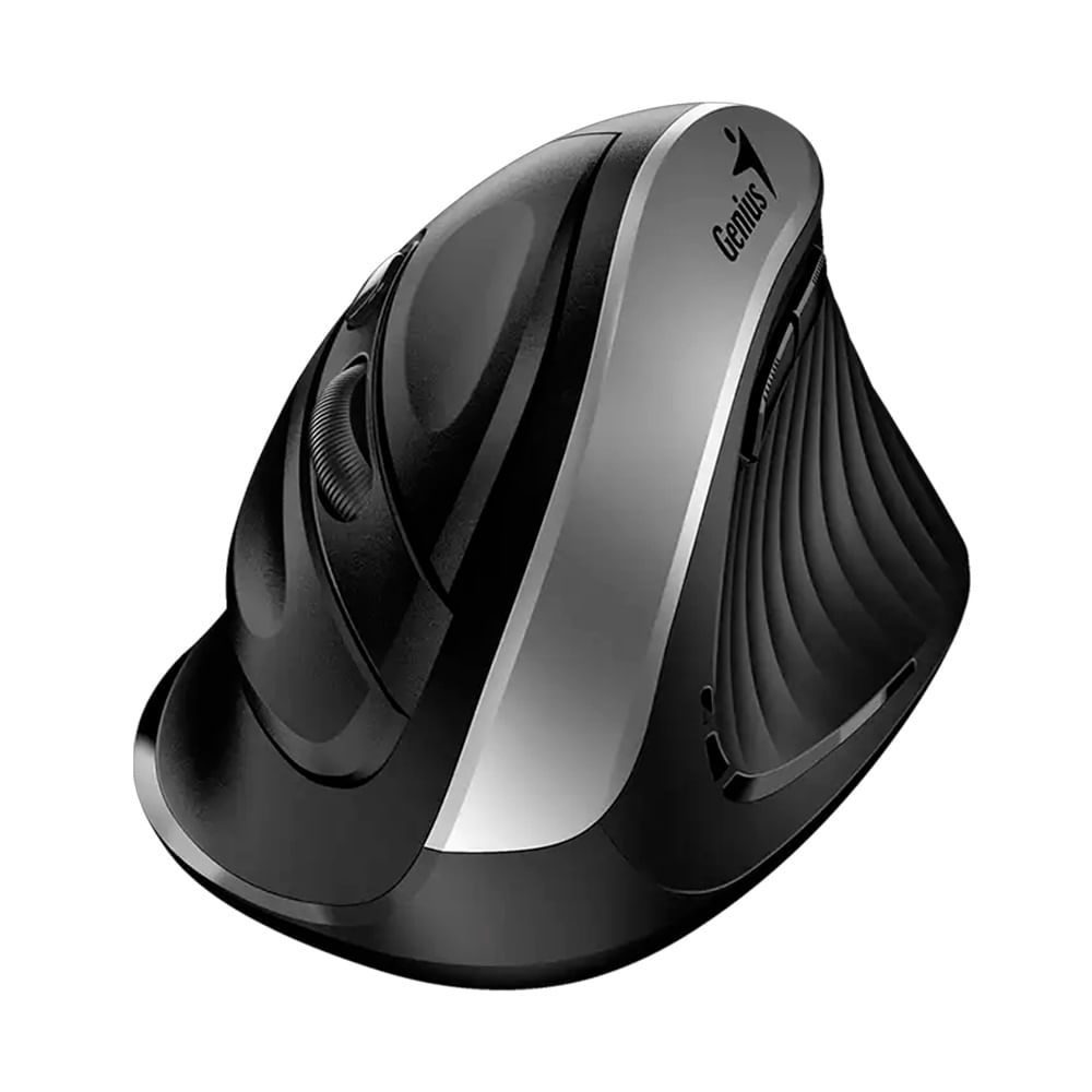 Imagen 2 del producto Mouse inalámbrico Genius Ergo 8250S, diseño vertical ergonómico y clic silencioso