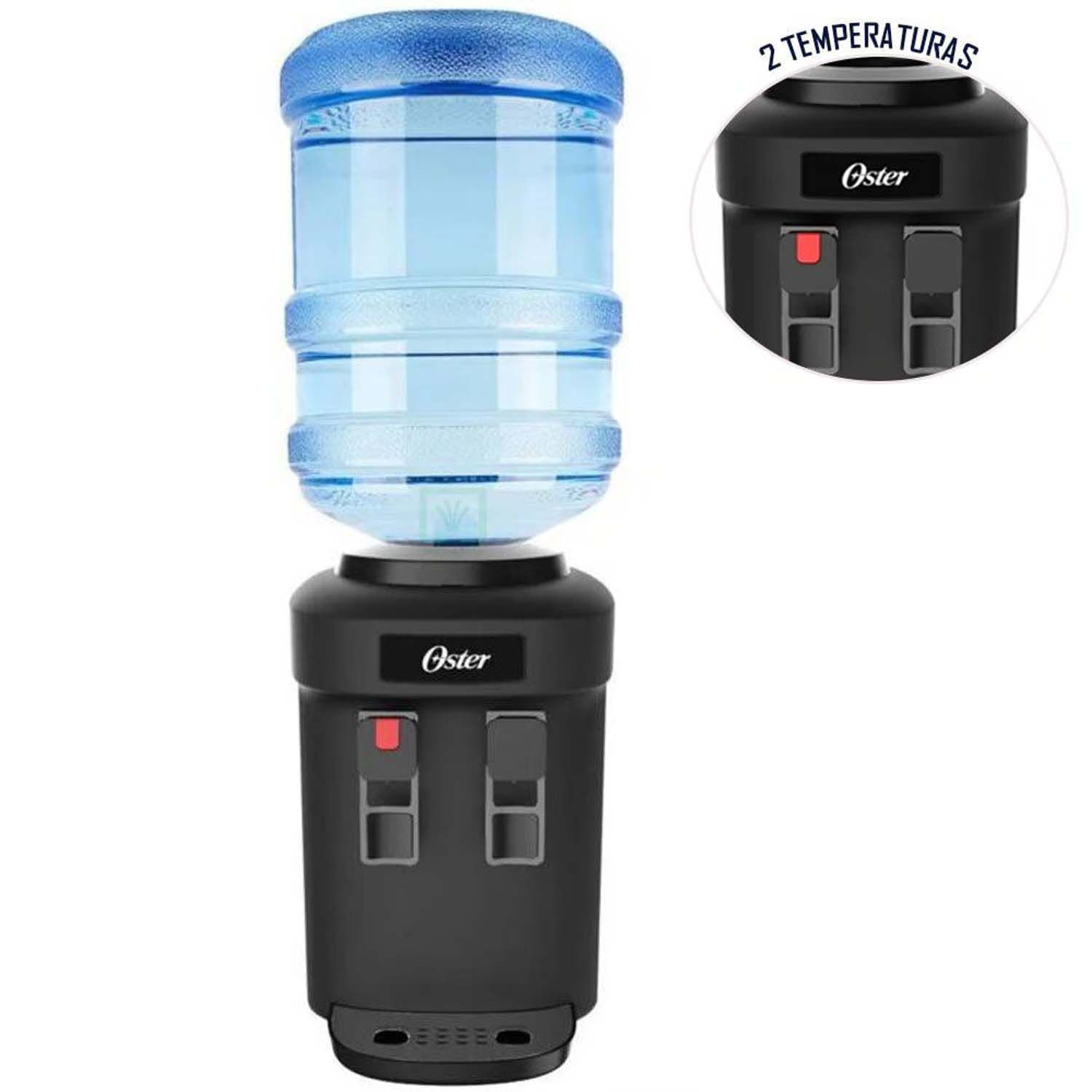 Imagen 2 del producto Dispensador de agua OSTER OSPWD522B, eléctrico, 20 litros, frío y caliente, plástico, negro