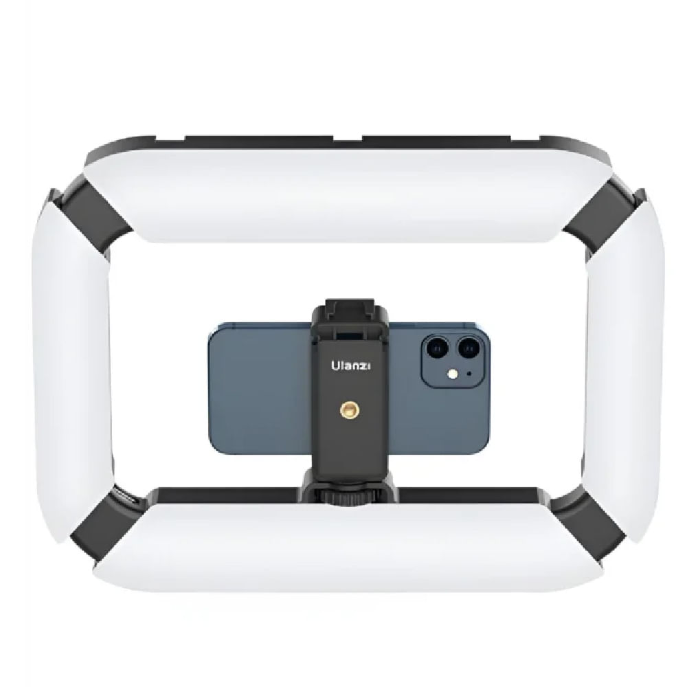 Imagen 2 del producto Ulanzi U200 con luz LED bicolor, 8000mAh, CRI 96+, 2500K-8500K, 3 zapatas frías, 20W, portátil
