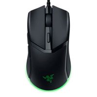 Mouse gamer Razer Cobra Chroma alámbrico, conexión USB, 8500 dpi, 6 botones, luces RGB, negro
