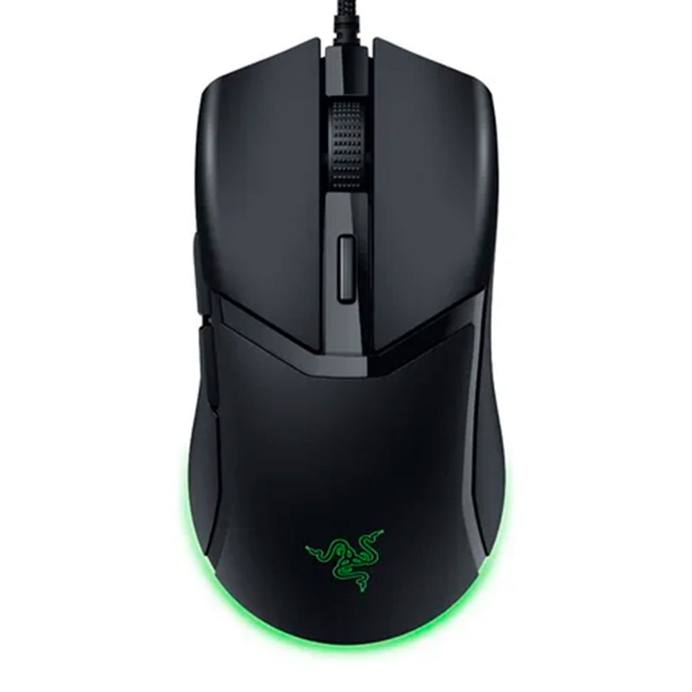 Mouse gamer Razer Cobra Chroma alámbrico, conexión USB, 8500 dpi, 6 botones, luces RGB, negro