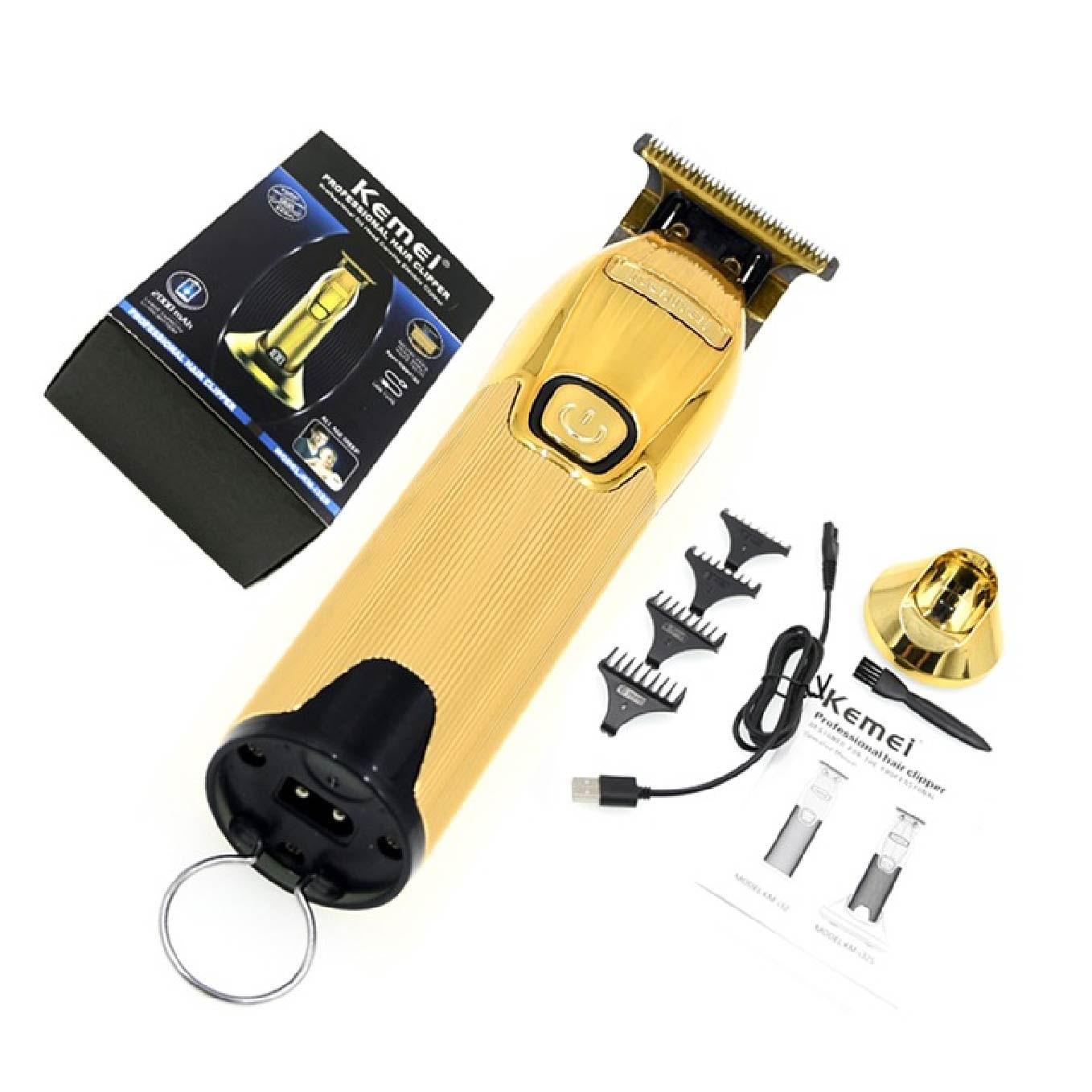 Imagen 2 del producto Maquina patillera Kemei, dorado - KM-i32S