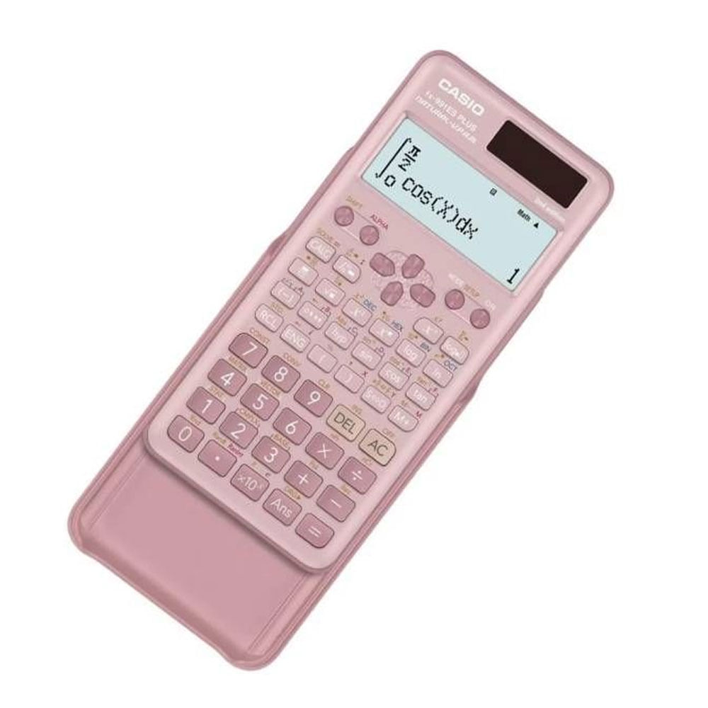 Imagen 2 del producto Calculadora científica Casio FX-991ES Plus 2, 12 dígitos, 417 funciones, pantalla de matriz, energía solar, rosa