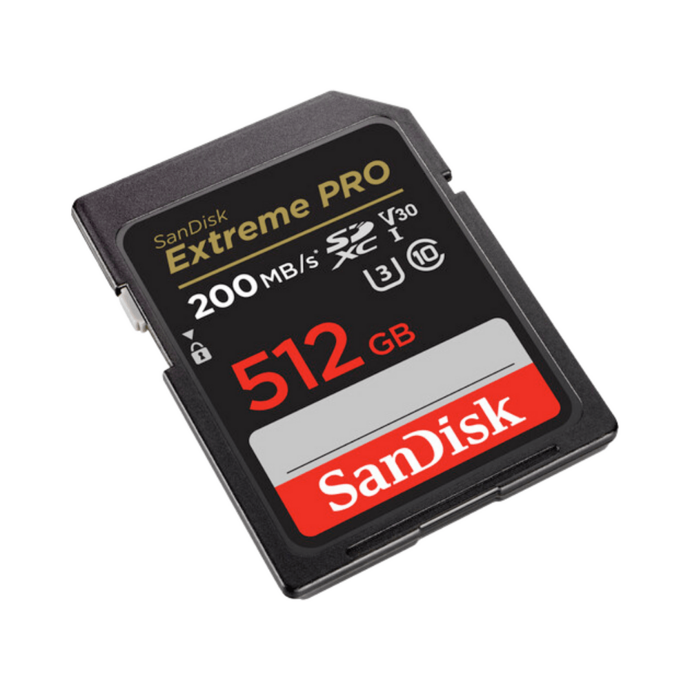 Imagen 2 del producto Memoria SD Sandisk Extreme Pro 512GB 200MB/s, U3, V30, resistente, recuperación de datos