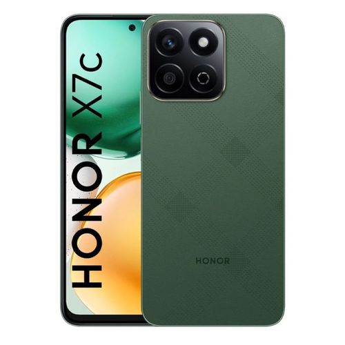Celular Honor X7c 4G 256GB, 8GB RAM, cámara principal 108MP+2MP, frontal 8MP, 6.77", verde