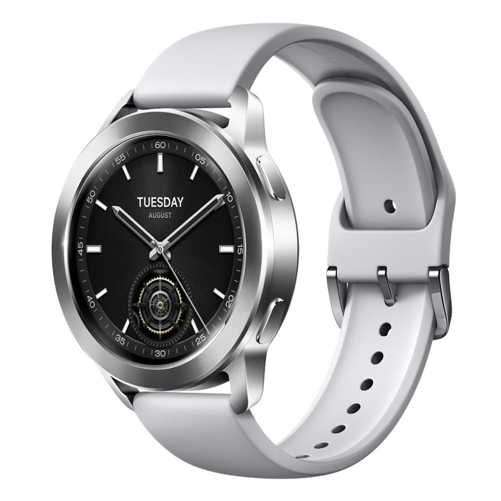 Smartwatch Xiaomi Watch S3 pantalla 1.43"/AMOLED, resistente al agua 5ATM, batería hasta 15 días, plateado