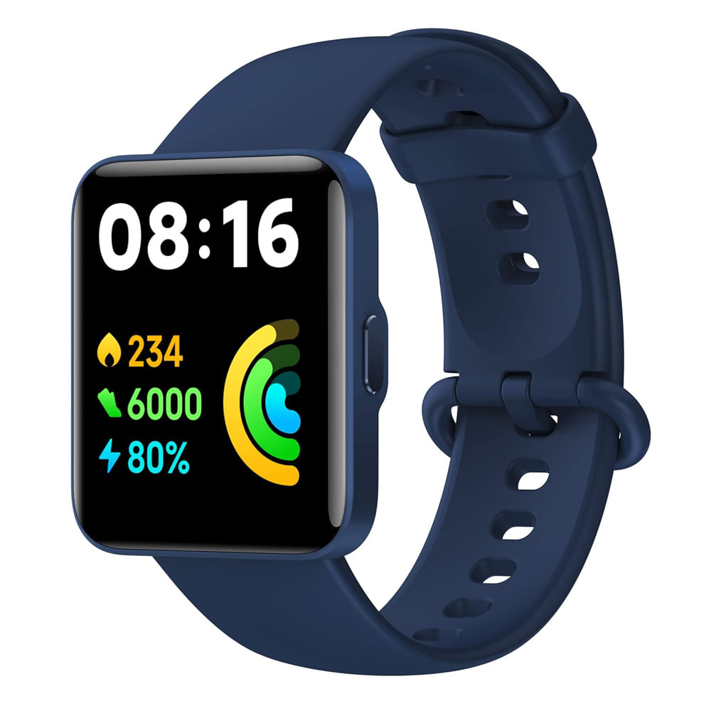 Smartwatch Xiaomi Redmi Watch 2 Lite pantalla 1.55"/TFT, GPS, resistente al agua 5ATM, batería hasta 10 días, azul