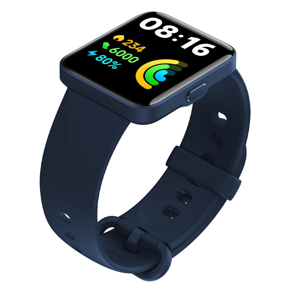 Imagen 2 del producto Smartwatch Xiaomi Redmi Watch 2 Lite pantalla 1.55""/TFT, GPS, resistente al agua 5ATM, batería hasta 10 días, azul