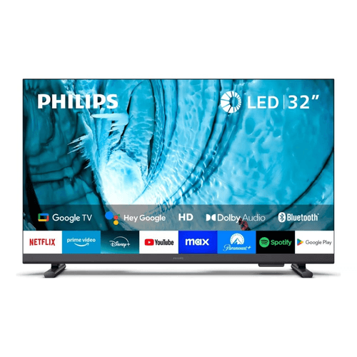 Smart TV Philips 32" LED, HD, sistema Google TV integrado, 32PHD6909