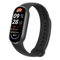 Smartband Xiaomi Smart Band 9 versión global, pantalla AMOLED 1.62"", 150+ modos deportivos, 5ATM, hasta 21 días de batería, negro