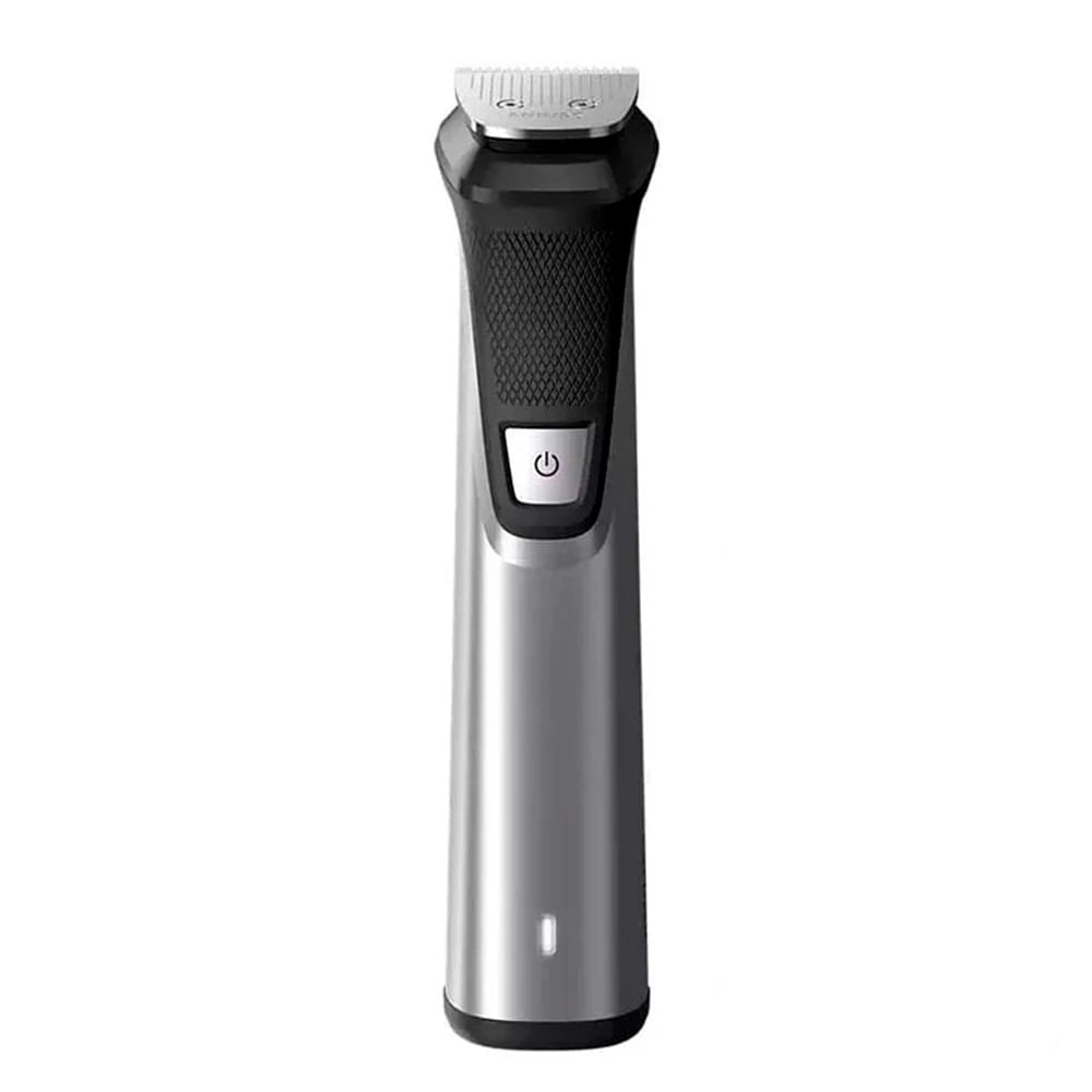 Afeitador y cortador Philips Multigroom MG7735 12 en 1, vello facial y corporal, y cabello, acero