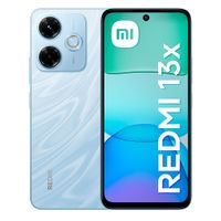 Celular Xiaomi Redmi 13X 4G 256GB, 8GB RAM, cámara trasera 108MP y frontal 13MP, 6.79'', azul