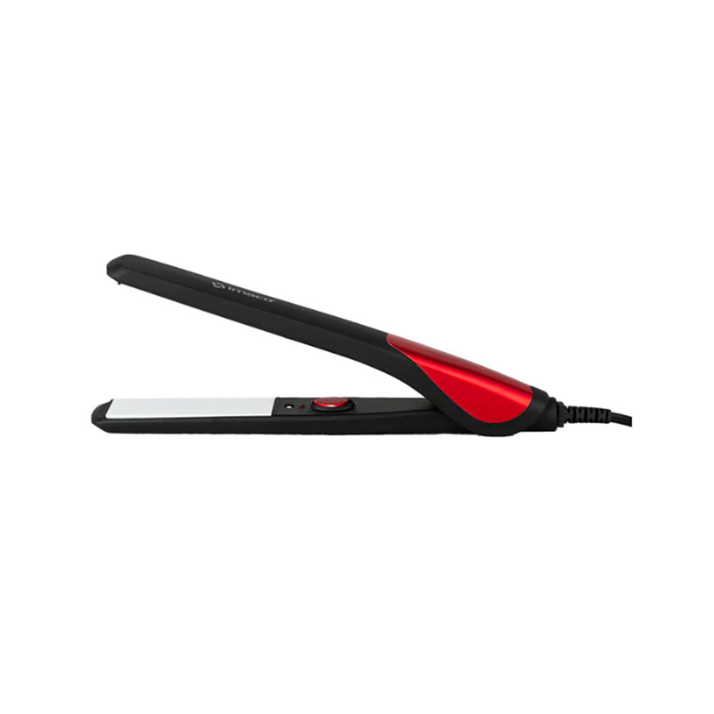 Imagen 2 del producto Alisador de cabello Imaco HS2198 de cerámica 200°C, liviano y ergonómico, negro