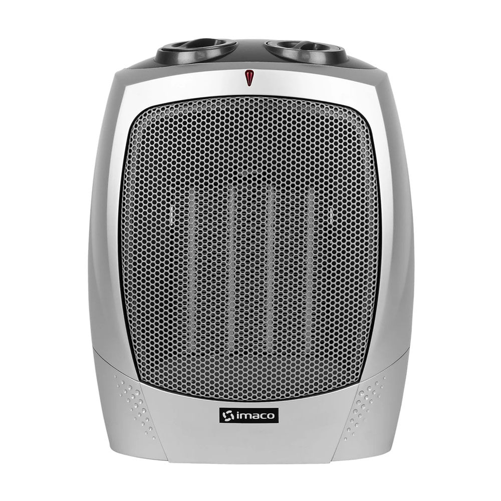 Imagen 1 del producto Termoventilador portátil cerámico Imaco, 1800W, plomo - ITC3181