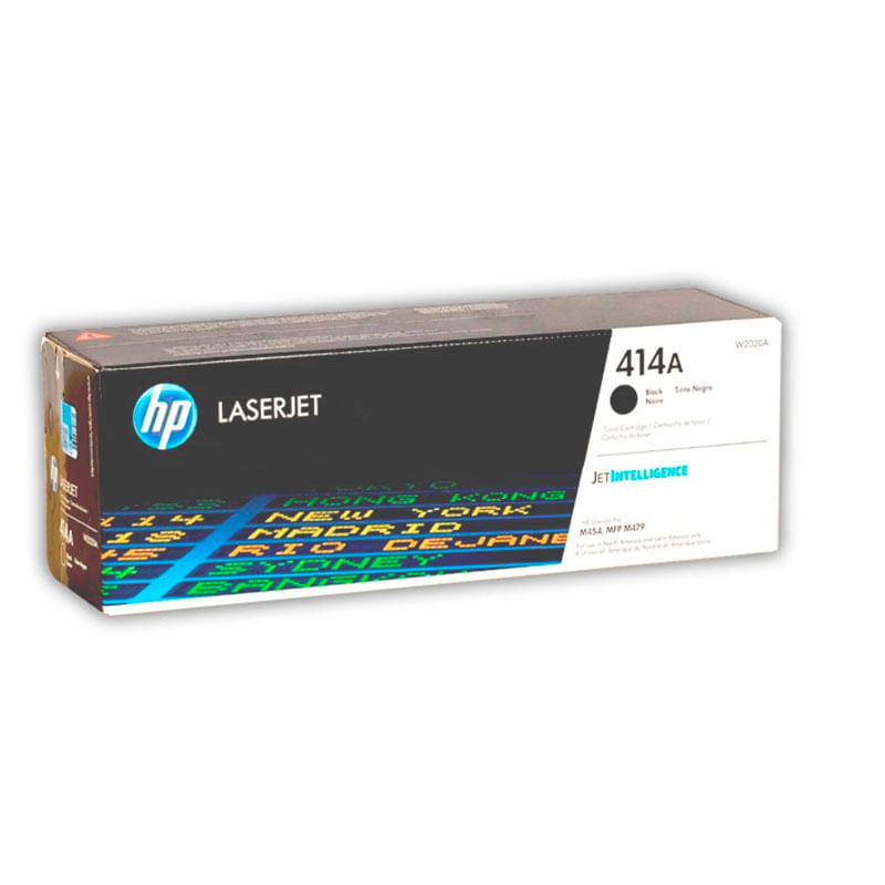 Imagen 2 del producto Tóner HP 414A W2020A, rinde hasta 2400 páginas, compatible con M454, M479, negro