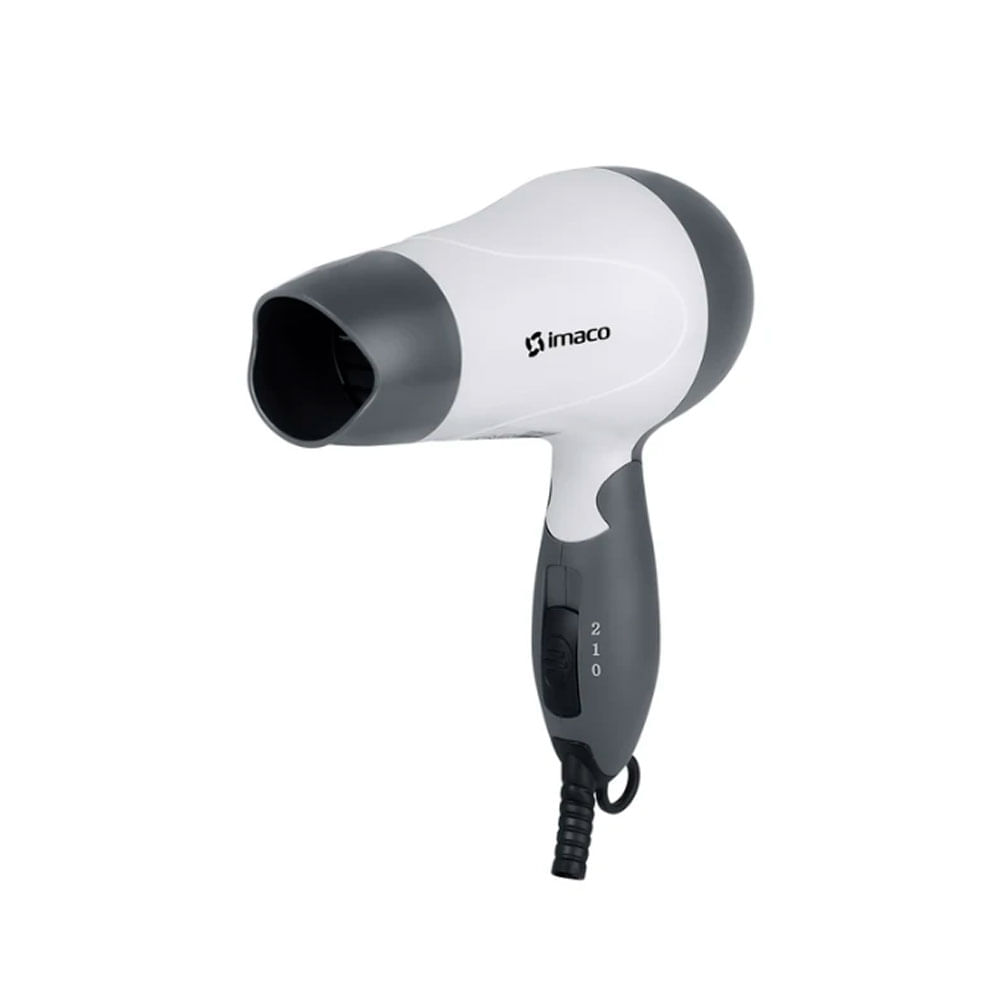 Imagen 1 del producto Secadora de cabello portátil Imaco HD1000 plegable 1000W, 2 velocidades