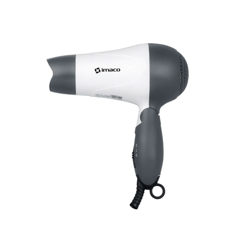 Imagen 2 del producto Secadora de cabello portátil Imaco HD1000 plegable 1000W, 2 velocidades
