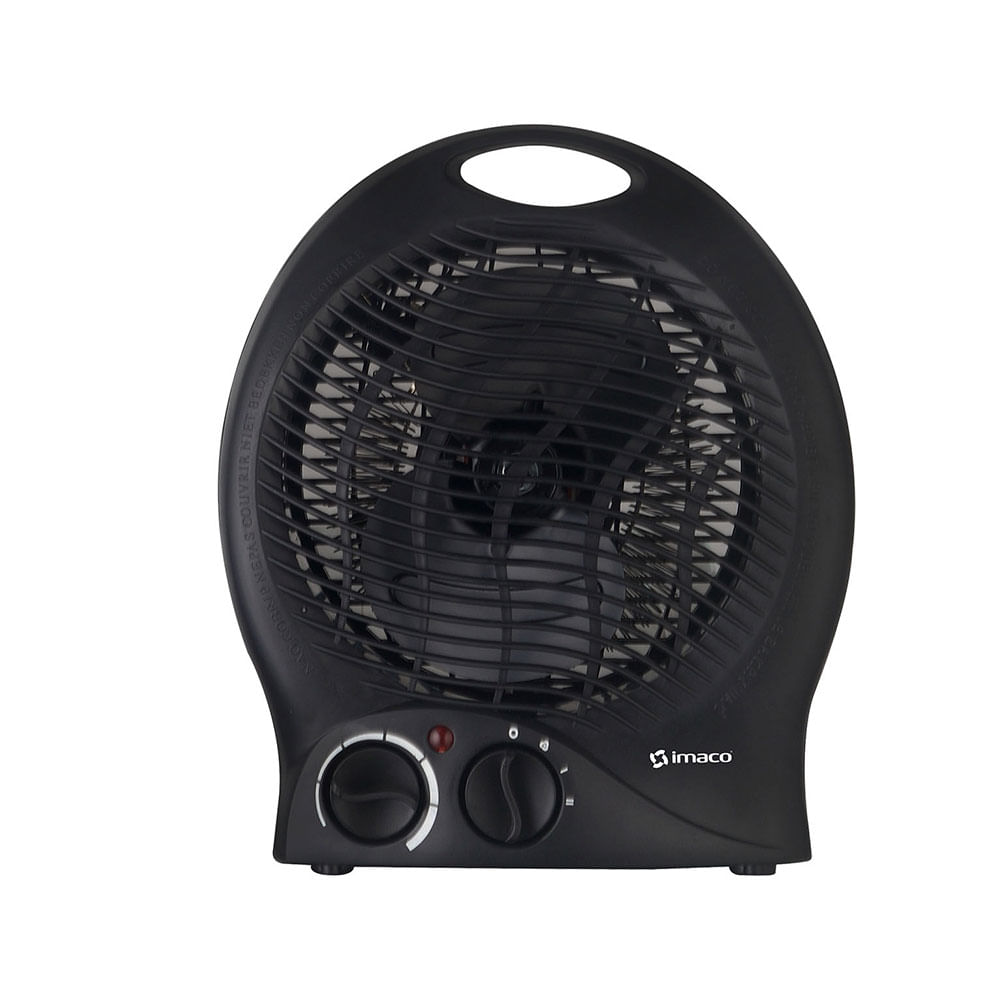 Imagen 1 del producto Termo ventilador portátil Imaco NF15C 2000W, sistema de seguridad, doble función
